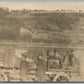 SOLDIERS in TRAINING CENTER ANTIQUE REAL PHOTO POSTCARD RPPC