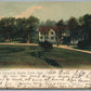 NEWTON CENTRE MA THE PLAYGROUND ANTIQUE POSTCARD