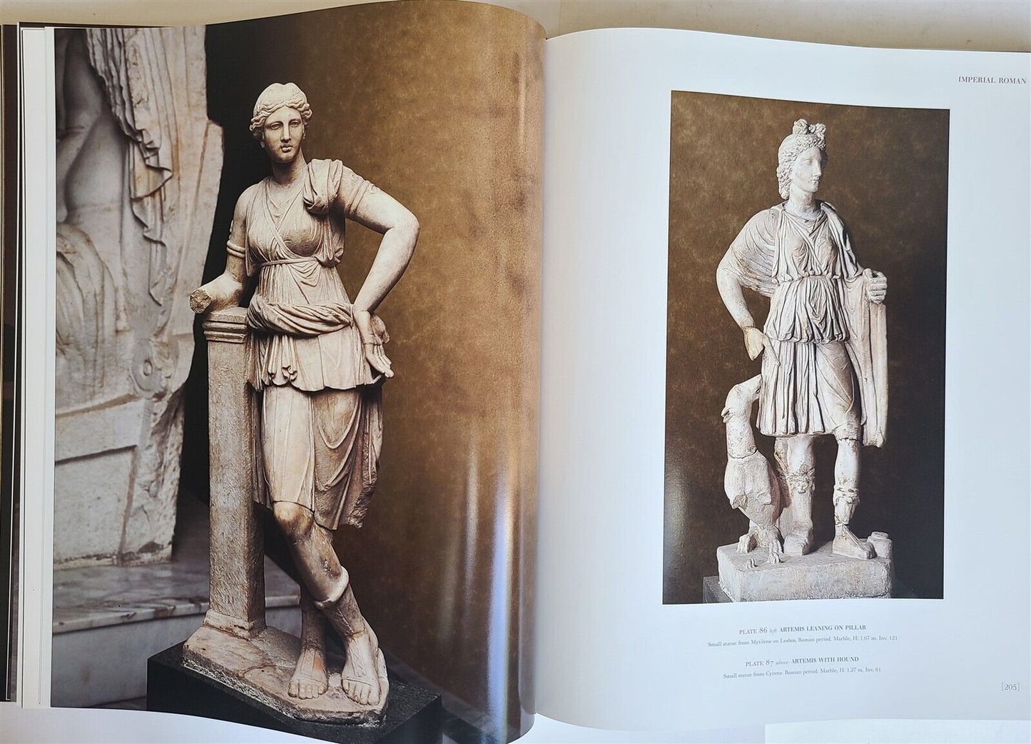 SCULPTURED FOR ETERNITY ART from Istanbul Museum ALBUM FOLIO ILLUSTRATED