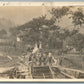 CONSTRUCTION SCENE ANTIQUE REAL PHOTO POSTCARD RPPC