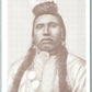 AMERICAN INDIAN CHIEF WHITE BEAR UNDIVIDED ANTIQUE POSTCARD