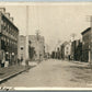 HUNTINGDON PA PENN STREET 1907 ANTIQUE REAL PHOTO POSTCARD RPPC