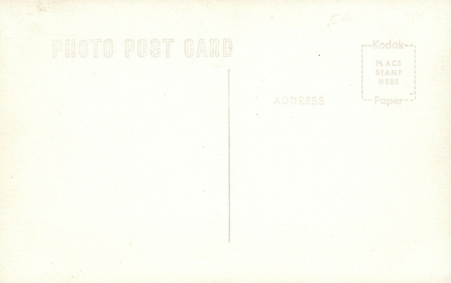 FIRST RAILROAD in AMERICA VINTAGE REAL PHOTO POSTCARD RPPC