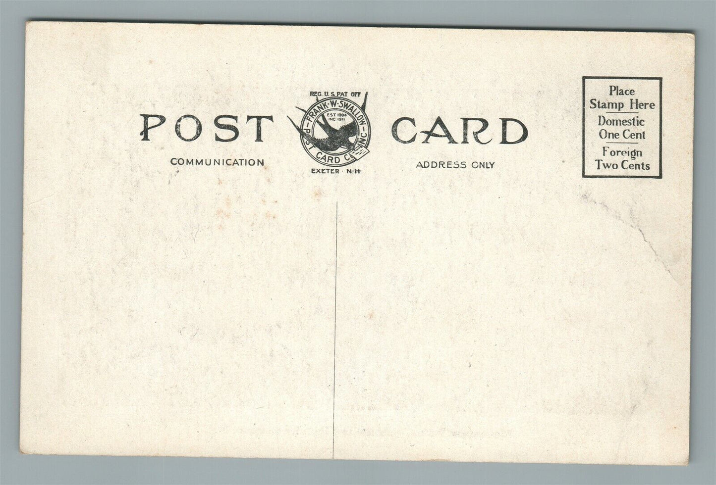 MATASQUAN NJ PARK CLUBHOUSE & PIER ANTIQUE POSTCARD