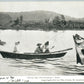 EXAGGERATED FISHING 1913 ANTIQUE POSTCARD