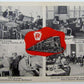 VINTAGE POSTCARD PENNSYLVANIA RAILROAD USO LOUNGES TRAVEL AID train railway