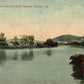 WARREN PA ALLEGHENY RIVER SHOWING SOUTH WARREN 1914 ANTIQUE POSTCARD