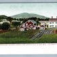 FITZWILLIAM NH MONADNOCK & GAP MTS REID'S RESIDENCE ANTIQUE POSTCARD
