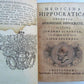 1739 MEDICINA HIPPOCRATICA by JOHANNE de GORTER antique MEDICAL