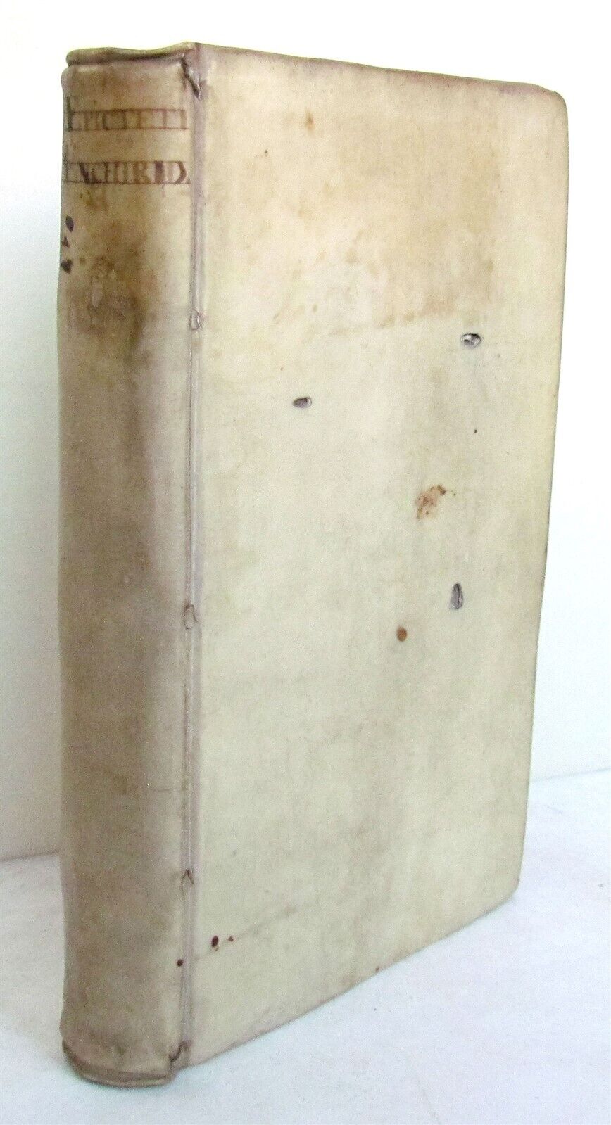 1683 Epictetus Enchiridium una cum Cebetis Thebani antique vellum ILLUSTRATED