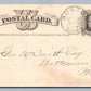 BOSTON MA LEAD MANUFACTURING ADVERTISING 1879 UNDIVIDED ANTIQUE POSTCARD