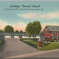 LANCASTER PA LICHTY'S TOURIST COURT VINTAGE POSTCARD