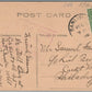 CARLISLE PA POST OFFICE ANTIQUE POSTCARD