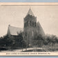 MOHNTON PA ZION UNITED EVANGELICAL CHURCH 1916 ADVERTISING ANTIQUE POSTCARD