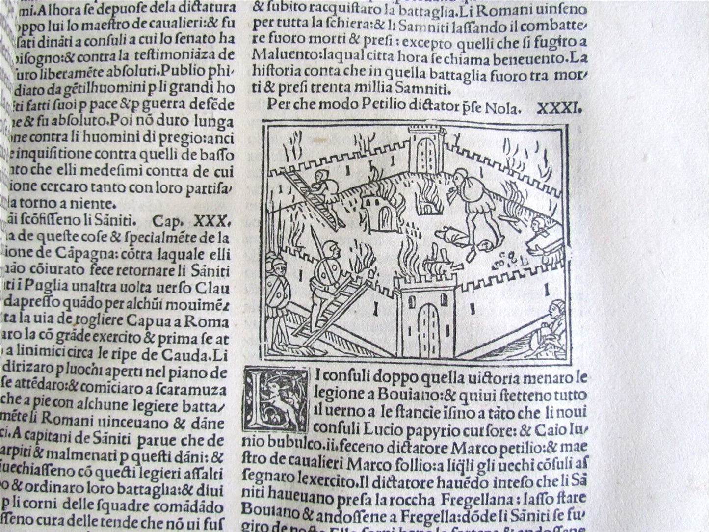 1493 INCUNABULA illustrated TITUS LIVIUS HISTORY antique FOLIO incunable RARE