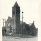SCRANTON PA ELM PARK CHURCH 1907 UNDIVIDED ANTIQUE POSTCARD