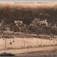 ALLABEN NY TENNIS AT CAMP ALLEGRO VINTAGE POSTCARD