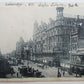 VINTAGE POSTCARD ADDERLEY STREET LIONS HEAD CAPE TOWN SOUTH AFRICA TROLLEY TRAM