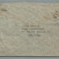 BRAZIL to USA 1941 VINTAGE COVER w/ WWII EXAMINER STAMP