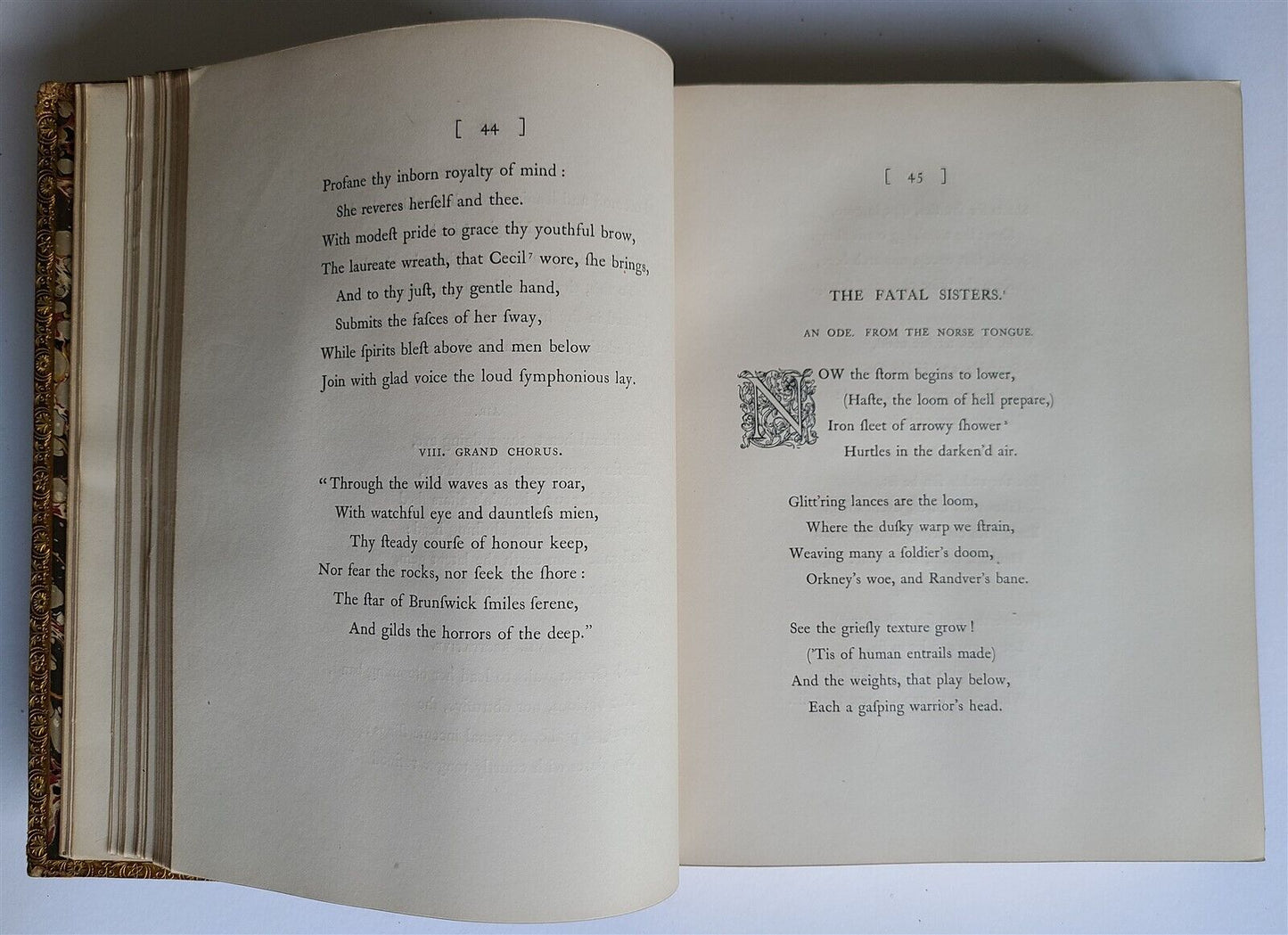 1879 POEMS & LETTERS by THOMAS GRAY antique Illustrated w/tipped-in photo plates