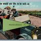 FRANKLINDALE PA KISSING COUPLES IN OLD CAR ANTIQUE POSTCARD