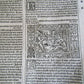 1529 BIBLE ILLUSTRATED TEXTUS BIBLIA antique FOLIO in LATIN RARE 16th CENTURY