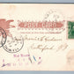 FLEMINGTON NJ COURT HOUSE BUILT 1828 ANTIQUE POSTCARD