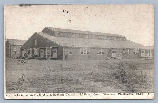 CHILLICOTHE OH CAMP SHERMAN YMCA ANTIQUE POSTCARD