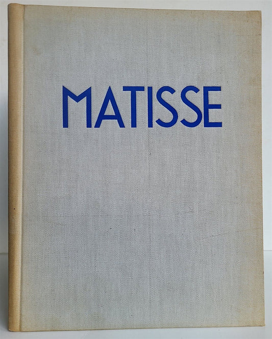 1939 MATISSE PAINTINGS & DRAWINGS ILLUSTRATED ART BOOK vintage