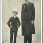 RUSSIAN GIANT MACHNOW TALLEST MAN ON EARTH ANTIQUE POSTCARD