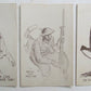 lot of 3 ANTIQUE MILITARY THEME POSTCARDS ARTIST SIGNED by MARSHALL DAVIS
