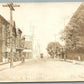 NANTICORE PA ARCH STREET ANTIQUE REAL PHOTO POSTCARD RPPC