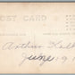 SPRINGFIELD MA S.T.V. DENVER CLASS ANTIQUE REAL PHOTO POSTCARD RPPC
