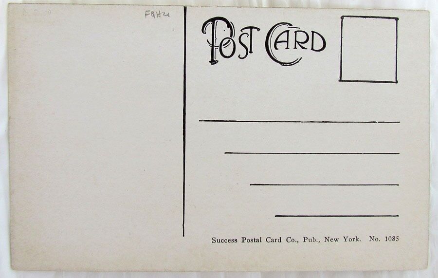 BILLING'S RESIDENCE AT INWOOD N.Y. VINTAGE UNUSED POSTCARD