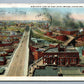 CLEVELAND OH HIGH LEVEL BRIDGE 1922 ANTIQUE POSTCARD