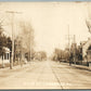 LANSDALE PA MAIN STREET ANTIQUE REAL PHOTO POSTCARD RPPC