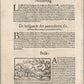 1575 LUXEMBOURG from BELLEFOREST EDITION of MUNSTER COSMOGRAPHY