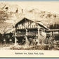 ESTES PARK CO BALDPATE INN VINTAGE REAL PHOTO POSTCARD RPPC