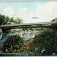 READING PA STOUDTS FERRY BRIDGE ANTIQUE POSTCARD