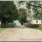 LEDGEDALE WAYNE COUNTY PA STREET VIEW ANTIQUE POSTCARD