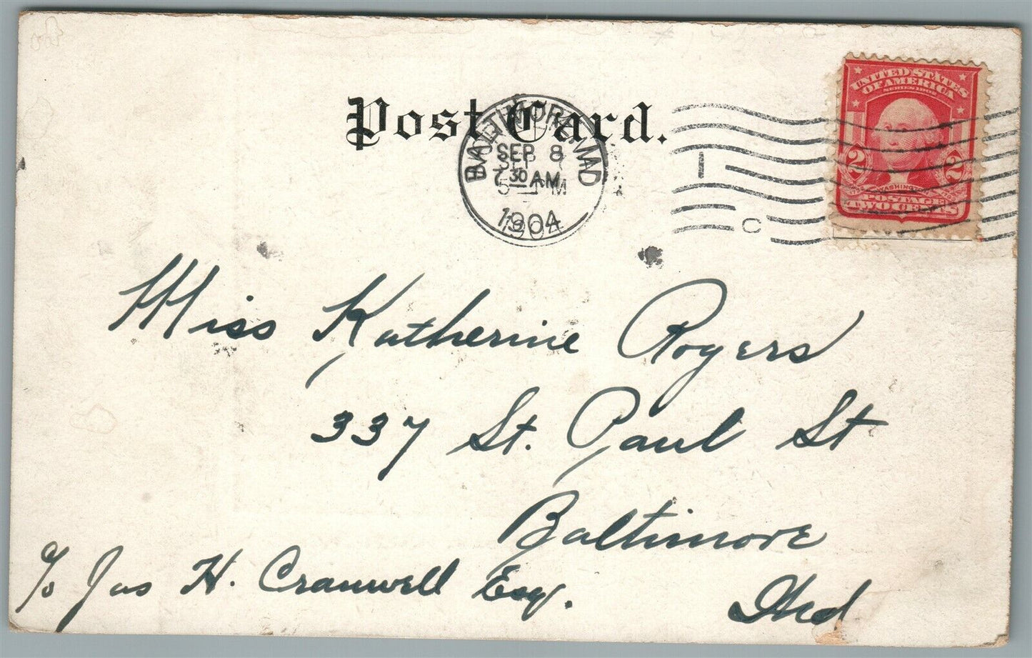 NORFOLK VA US NAVAL HOSPITAL ANTIQUE POSTCARD