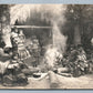 AMERICAN SEMINOLE INDIANS ALLIGATOR FARM MIAMI ANTIQUE REAL PHOTO POSTCARD RPPC