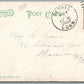 BETHEL CT P.T. BARNUM FOUNTAIN ANTIQUE POSTCARD