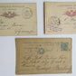 ITALY lot of 15 late 19th CENTURY ANTIQUE POSTCARDS