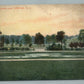 EAST ORANGE NJ PARK LILY POND ANTIQUE POSTCARD