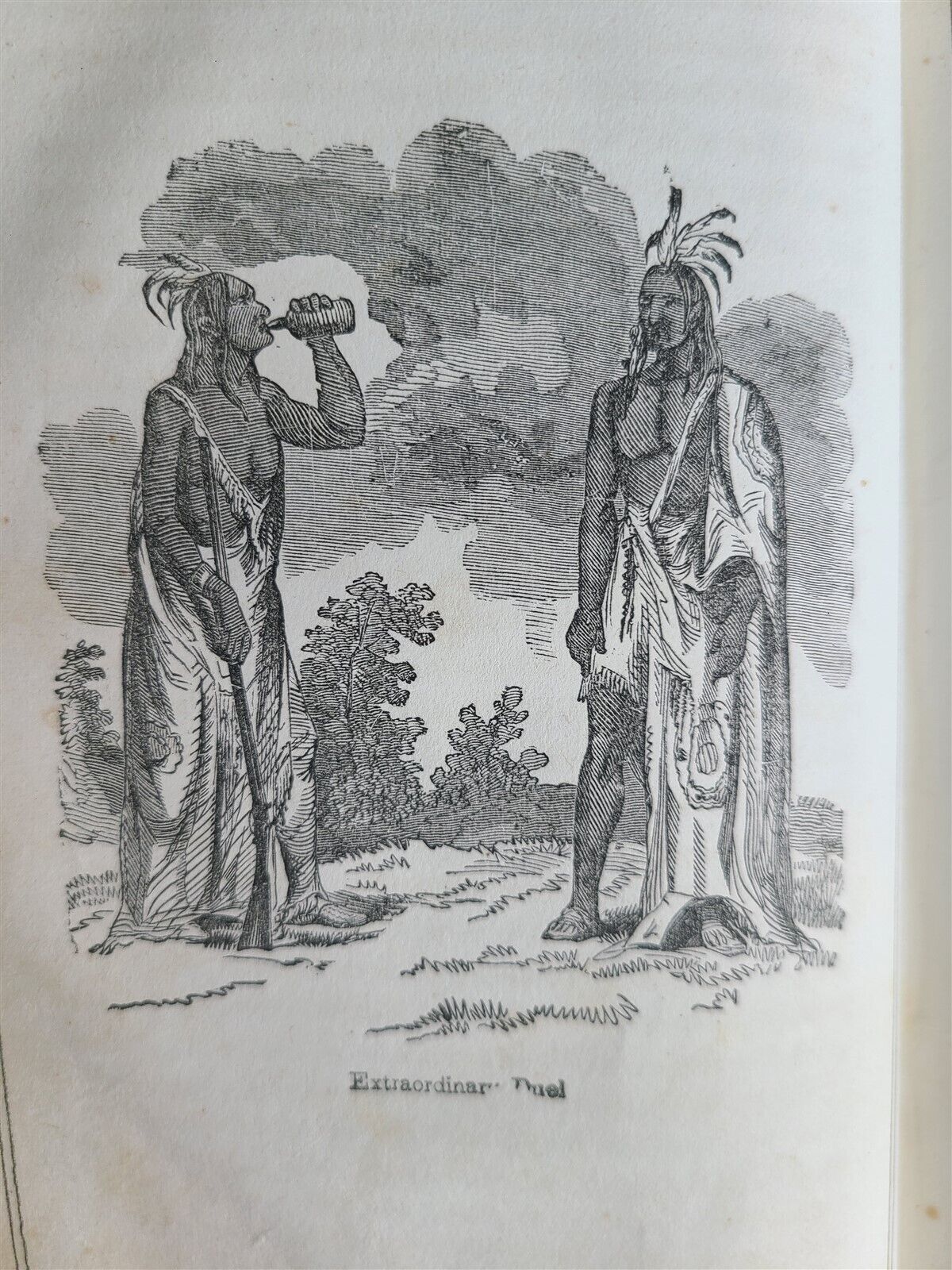 1855 TRILLING ADVENTURES AMONG INDIANS JOHN FROST antique ILLUSTRATED AMERICANA