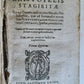 1608 ARISTOTLE in LATIN antique ARISTOTELIS STAGIRITAE VELLUM BOUND