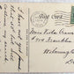 SUNDAY PARADE ON BOARDWALK ATLANTIC CITY N.J. ANTIQUE 1910 POSTCARD