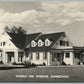 CHESHIRE CT WAVERLY INN VINTAGE REAL PHOTO POSTCARD RPPC