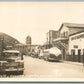 MEXICO CALLE Y ADUANA NOGALES VINTAGE REAL PHOTO POSTCARD RPPC